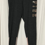 PINK - Victoria's Secret  Yoga Black Leggings with Sequin Logo Size Small Photo 0