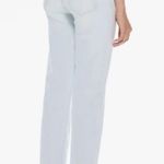 Mother the Pixie Tomcat Distressed Ankle Straight Leg Jeans Light Wash Size 24 Blue Photo 3