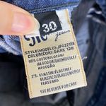 Miss Me  Dark Wash Low Rise Rhinestone Embellished Flap Pocket Bootcut Jeans Photo 8