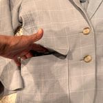 Madewell  Women's blue  Blazer  Small 70%Cotton 30%Linen Photo 3