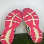 ASICS  Gel-Exalt 2 Women’s Size 6.5 Running Shoes Blue Pink Neon Yellow T473N Photo 6