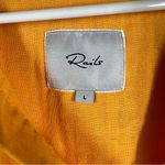 Rails  Orange Marigold Savannah‎ Organic Cotton Short Sleeve Top Photo 1