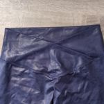 Aerie  Offline Blue Metallic Short Court Crossover Leggings Size XL Photo 1