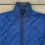 Vintage Green LL Bean 3 in 1 Ski Jacket w/ Blue/Grey Reversible Jacket Lining Photo 5