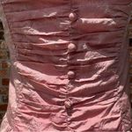 Nell Couture corset silk/polyester pink cocktail dress / 4 / Excellent condition Photo 14