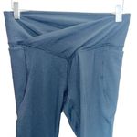 Fabletics  Pure Luxe Black Crossover Full Length High Waisted Leggings Photo 1