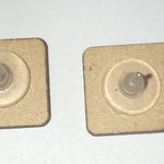 Black and White Polka Dot Earrings Photo 1