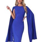 Metamorphosis Girl Women's Dress Size Large Blue Formal Wedding Cocktail Party Photo 0