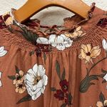 Saltwater Luxe  Floral Fall Print Mini Dress S Photo 4