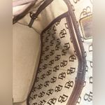 Dooney & Bourke Authentic  Tassle “DB” Signature Canvas Tote (Vintage) Photo 10