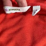 Athleta Dress Small Coral Solstice Modal Ruched Stretch Half Sleeve Knee Length Photo 9