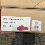 Free People Orchid Two Days In Ibiza Sandals Sz 6.5 NWT Photo 9