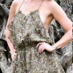 Hommage Floral Chiffon Romper Photo 8