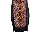 Just Cavalli  Dress Sheath Leopard Animal Print Short‎ Sleeve Black Size 44 US 8 Photo 6