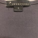 Twentyone Womens Dark Gray Metal Beaded Neck & Front Tank Top S Small Photo 1