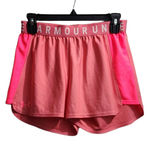 Under Armour Shorts Womens Size Small Pink Athletic Elastic Waistband Sporty Photo 0