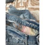 American Eagle American Eagle Pride 90's Straight Distressed Blue Jeans Size 2 Photo 10