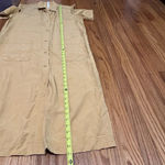 Babaton The‎ Group by  Yellow Button Front Akner Midi Shirt Dress Small Photo 7