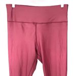 Zyia Active - Red Metallic Light N Tight High Rise Full Length Leggings Sz 14-16 Photo 3
