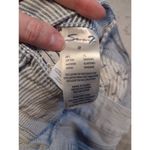 Seven7  Striped Sunset Bermuda Shorts Fray Hem 9 Inch Inseam Women's 8 Photo 3