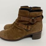 Paul Green Newbury Boot Coffee Suede Brown Size 6 Photo 1