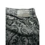 Ralph Lauren LRL Lauren Black Velvet floral print jeans Size Photo 4