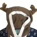 Ugly Christmas Sweater Reindeer Holidays women’s size small Photo 3