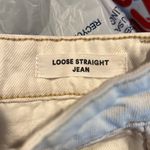 Cotton On  loose straight jeans white size‎ 6 Photo 4