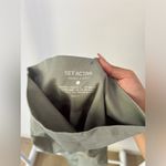 Set Active Set‎ Active Sage Green Leggings Size Medium Photo 1