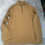 Under Armour Brown tan Quarter-Zip Pullover nylon Photo 0