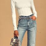 Lulus Dressed to Skill White Long Sleeve Underwire Bodysuit in white size Small Photo 3