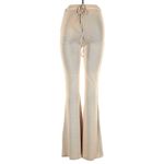 Bershka Berska Tan Ribbed O-Ring High Rise Flared Pants Photo 1