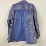 Free People NWT We The Free Striped Up Shirt - Blue Combo Size XL Photo 10