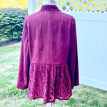 Chico's Chico’s lace and faux suede jacket Photo 8