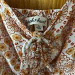 Floral midi dress Orange Photo 1