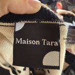 NWT Black and Tan Striped Sweater‎ Dress Photo 4