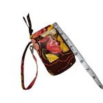 Vera Bradley  Wristlet Wallet Brown Pink & Yellow Floral Purse Zipper Cardholder! Photo 3