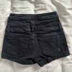 Topshop  Moto High Waisted Black Shorts Photo 1