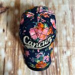 Robin Ruth  Navy Blue Quilted Floral Print Club Cancun Baseball Hat Photo 5