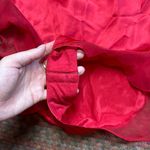 Victoria's Secret 80s VTG RED SATIN MESH BODYSUIT ONE PIECE Photo 3