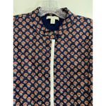 Chelsea and Violet Cotton Quilted Jacket Sz M Snap Front Lined Cottagecore Prairie Photo 4