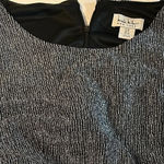 Nicole Miller - Black and Silver Belted Jumpsuit- Size M Photo 5