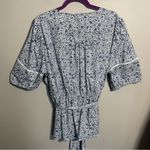 Lane Bryant Floral Print Top with tie belt Photo 1