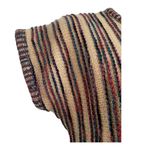 Carol Horn Knit 70s Striped Wool Pullover Tunic Red Size M Photo 6