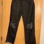 Free People Black Distressed Jeans Photo 0