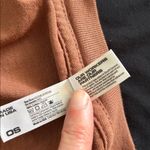 Los Angeles Apparel  USA made brown boxy crop cotton tee shirt OS​ Photo 8