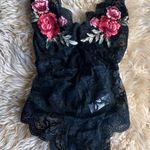 Sexy Lace Rose Teddy Lingerie Size M Photo 0