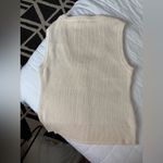 ZARA  cream sweater vest Photo 2