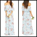 Show Me Your Mumu 💕 Off Shoulder Floral Maxi Dress Photo 1