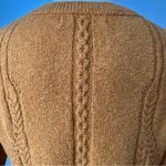 Anthropologie  Sparrow Mustard Gold Yellow Soft Oversized Tunic Sweater, Sz L Photo 9